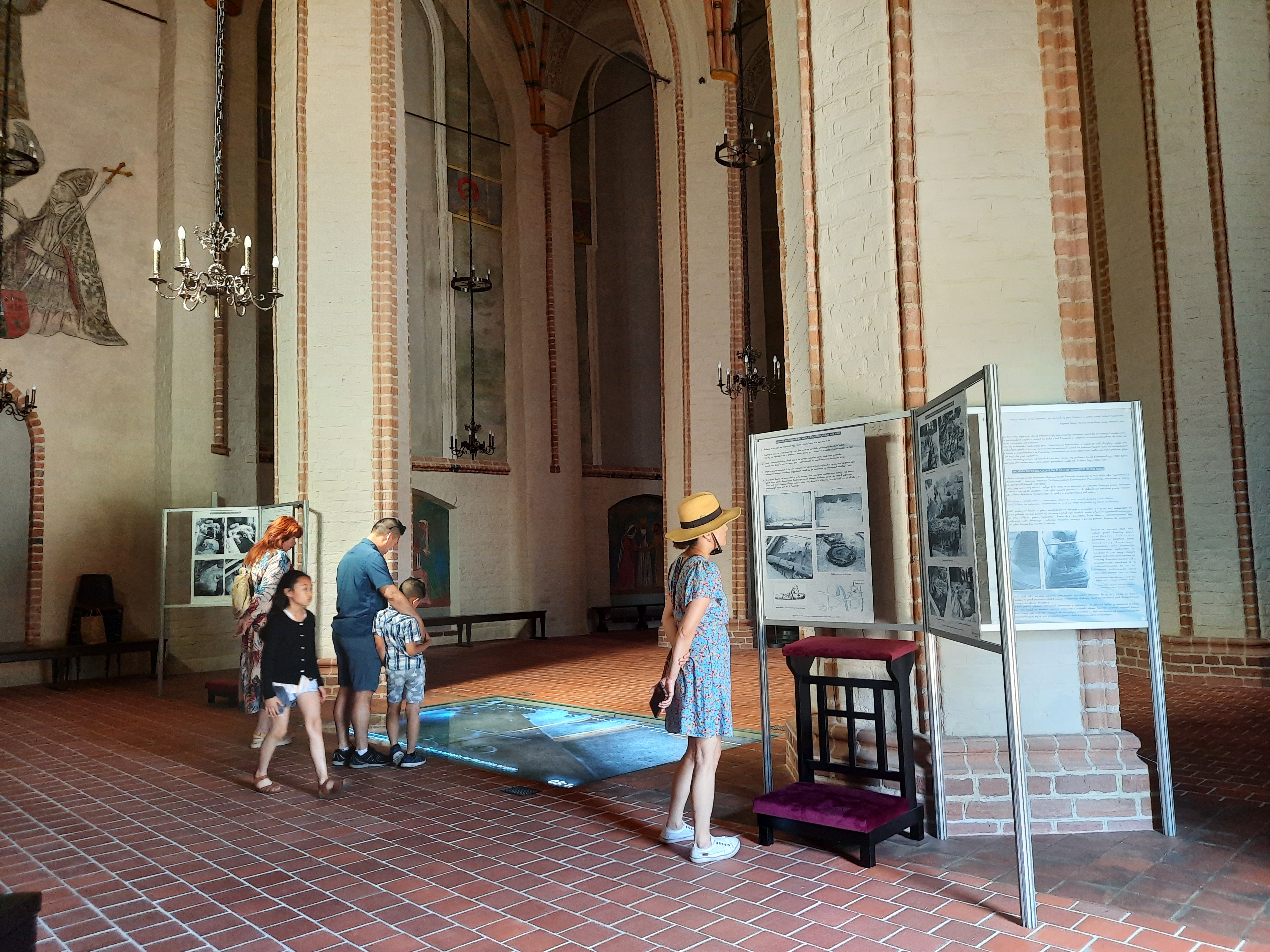 In search of the origins of Poznań. Temporary exhibition in the Church of Blessed Virgin Mary.
