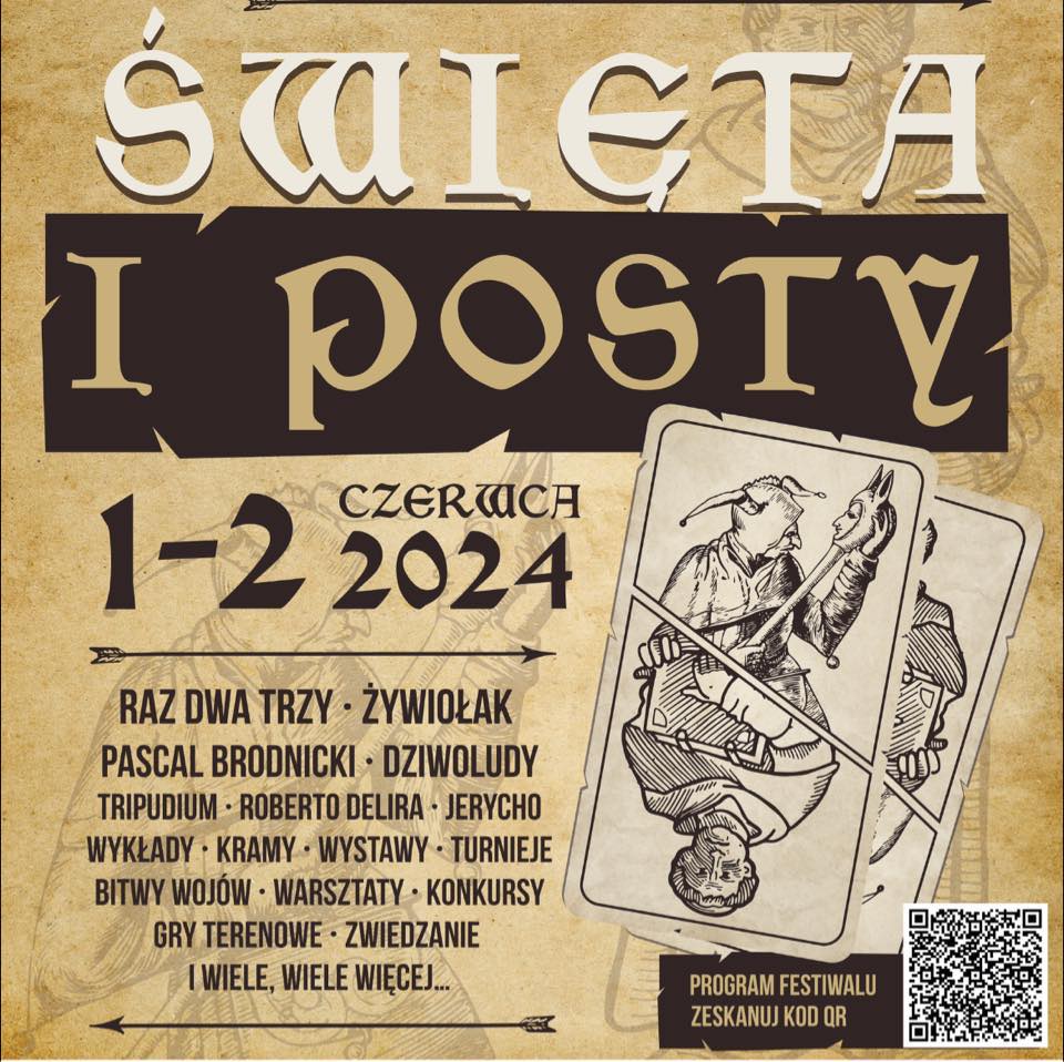 XX Festiwal kultury słowiańskiej i cysterskiej w Lądzie nad Wartą 1-2-.06.2024 r.