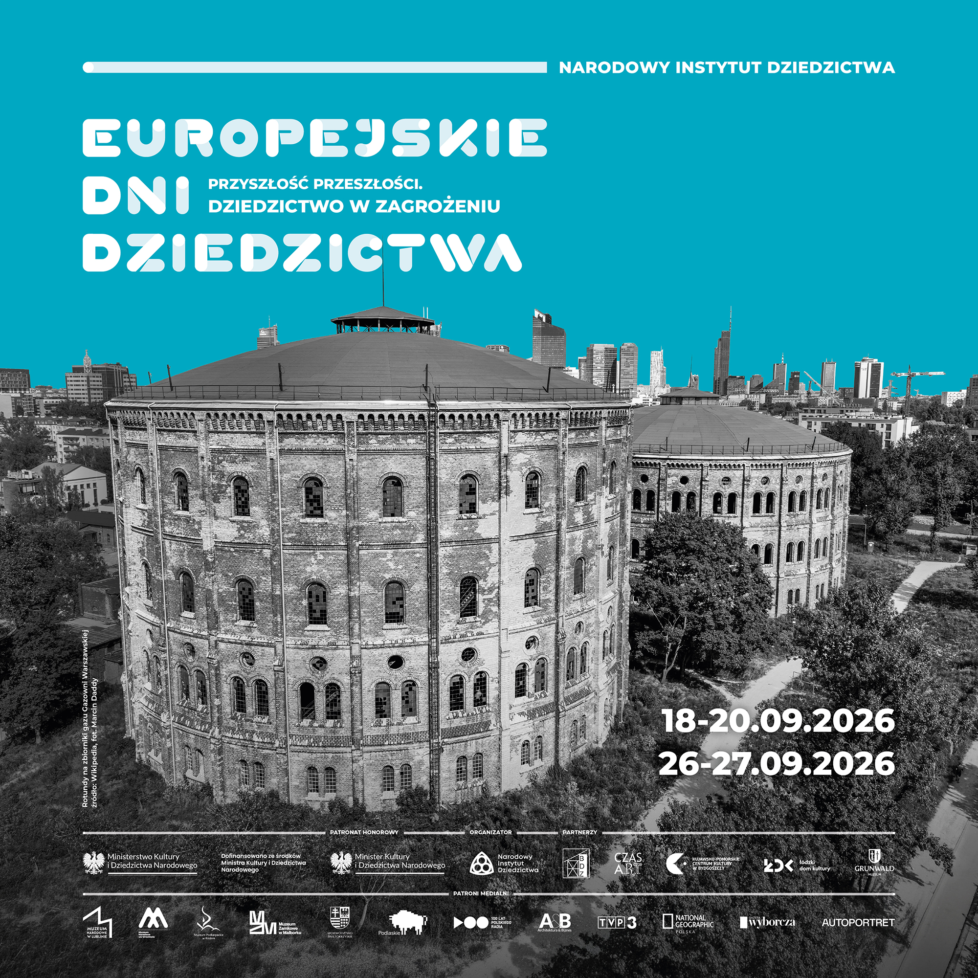 EUROPEJSKIE DNI DZIEDZICTWA 2026 - 25-26.09.2026