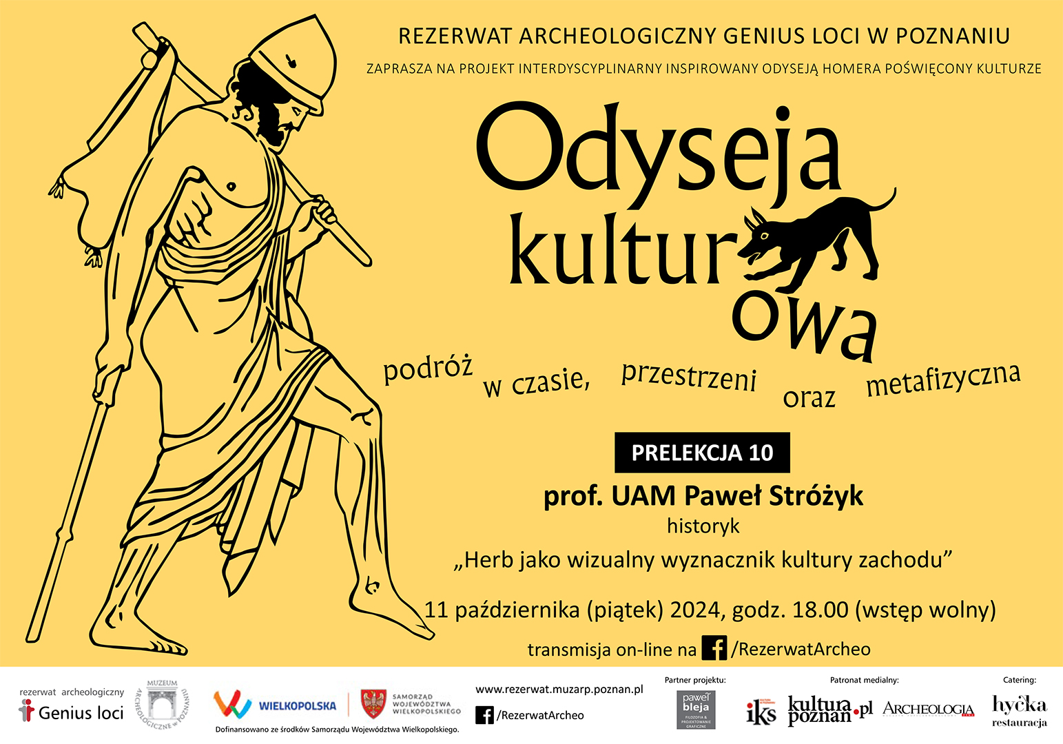 Odyseja kulturowa - prelekcja prof. UAM Pawła Stróżyka - „Herb jako wizualny wyznacznik kultury zachodu” 11.10.2024 r.