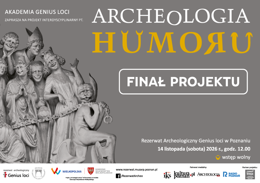 Akademia Genius loci – „Archeologia humoru”. Finał projektu i promocja albumu (14.11.26)