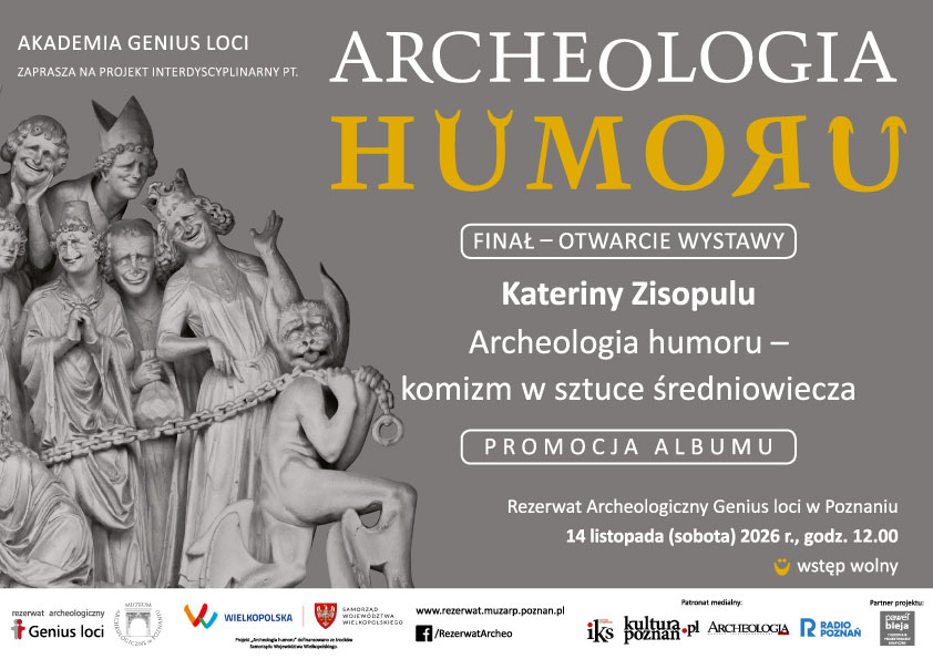 Wernisaż wystawy autorstwa K. Zisopulu-Blei - „Archeologia humoru. Komizm w sztuce średniowiecza” (14.11.26)