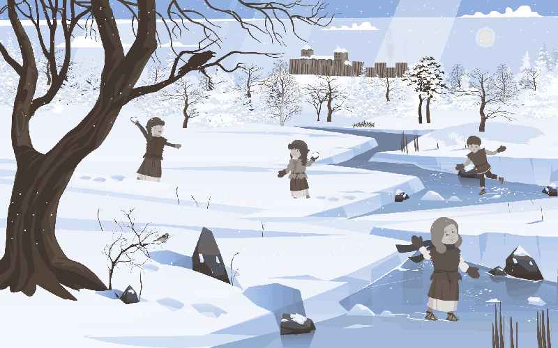 Konkurs plastyczny dla dzieci odwiedzających wystawę ”Średniowieczne lodowisko”