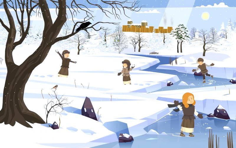 Opowieści z zimowego grodu - ferie w rezerwacie