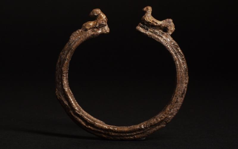 Wystawa jednego zabytku - kabłączki ze Śródki