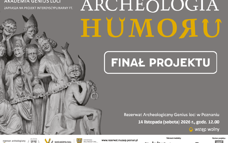 Akademia Genius loci – „Archeologia humoru”. Finał projektu i promocja albumu (14.11.26)