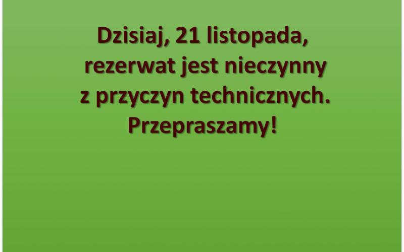 Zamknięcie rezerwatu