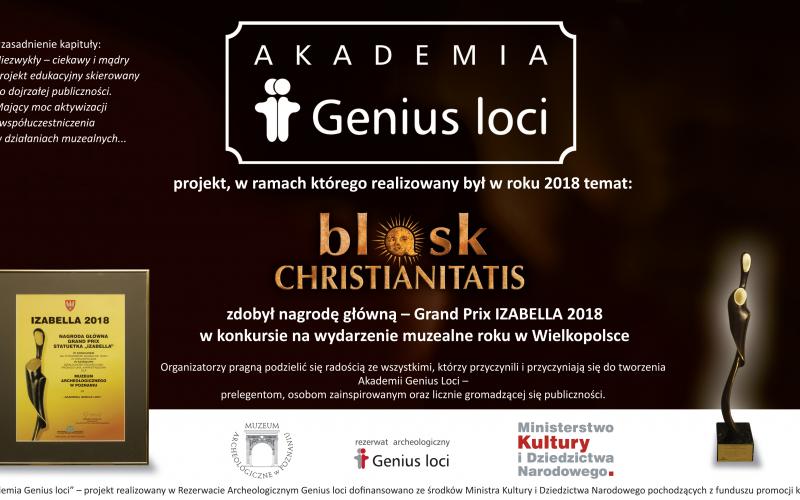 Izabella 2018 - sukcesy Genius Loci!