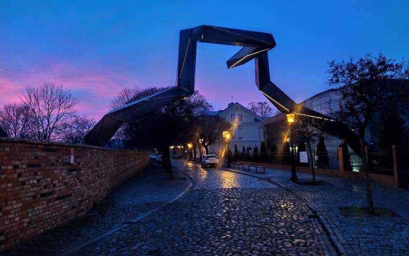 Przekrój (P)poznania - instalacja artystyczna