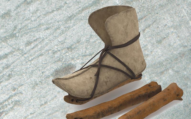 Średniowieczne lodowisko - Wystawa jednego zabytku